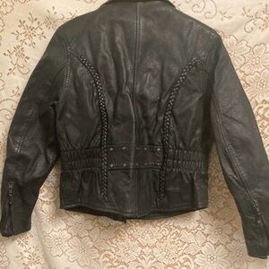 Unik Vintage Genuine Leather Insulated Motorcycle Jacket